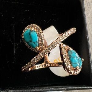 BP Dec 2025 ring 7 turquoise rose gold The other sparkler